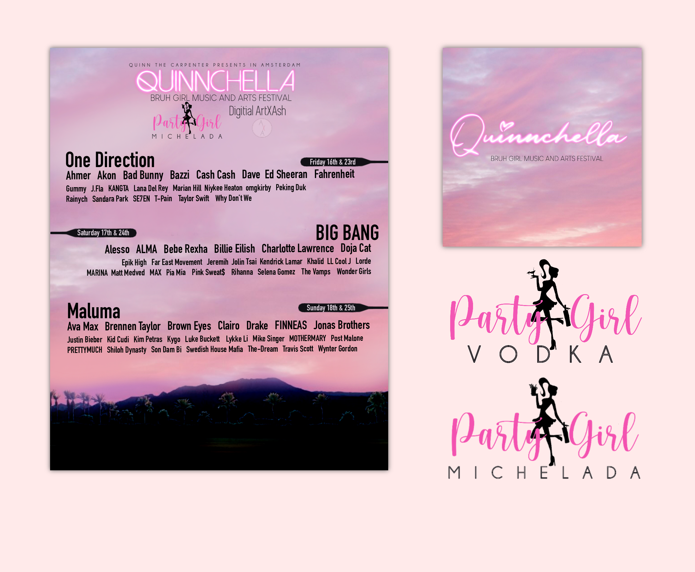 Quinnchella creative work