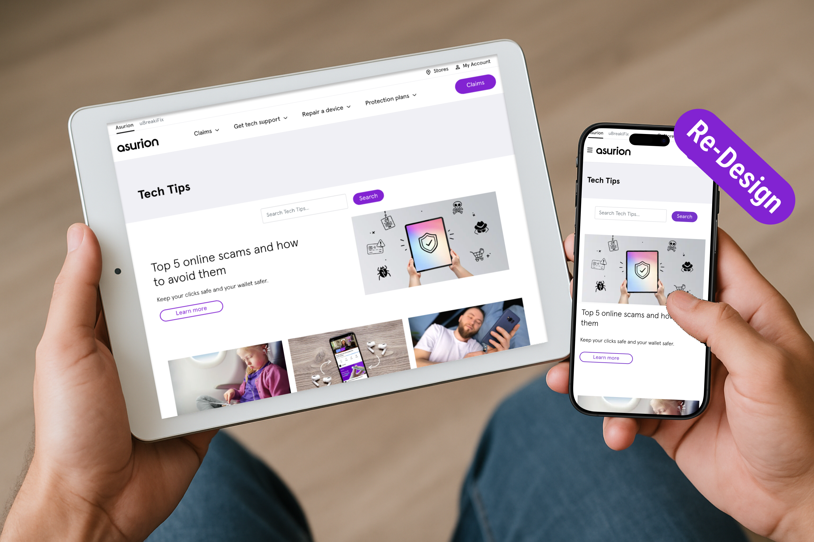 Tech Tips redesign preview image